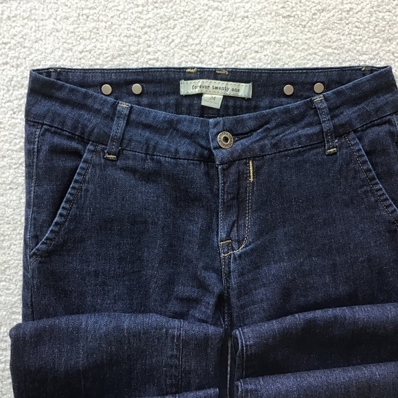 FOREVER 21 BLUE JEANS SIZE 24 - Picture 6 of 8